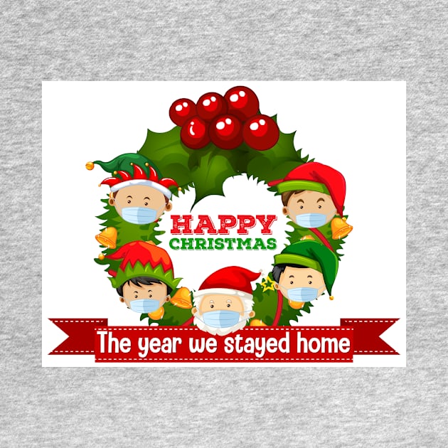 The year we stayed at home Merry Christmas by queensandkings